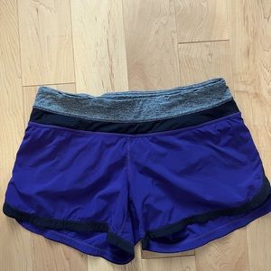 Lululemon running shorts